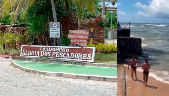 Condomínio de luxo em Mata de São João fecha acesso de turistas à praia