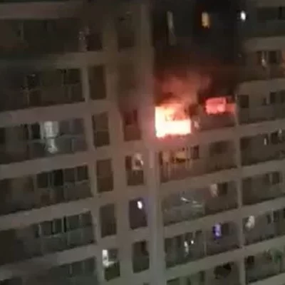 Apartamentos do condomínio Rio 2 são atingidos por incêndio