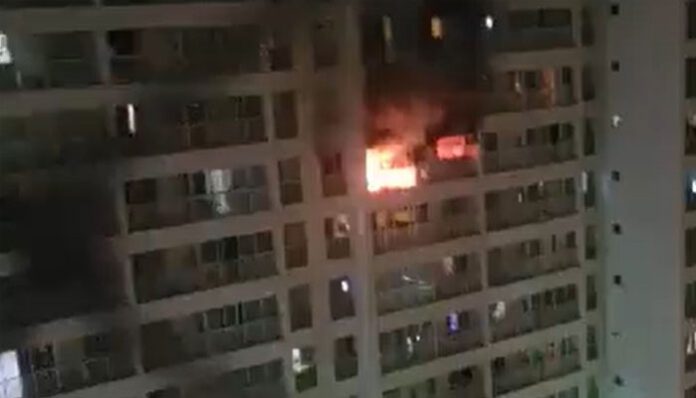 Apartamentos do condomínio Rio 2 são atingidos por incêndio