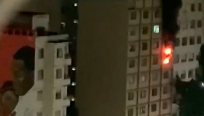 Condomínio em SP é esvaziado após incêndio causado por vela