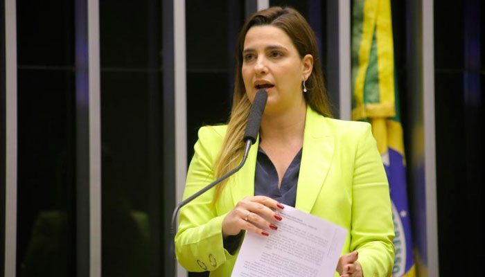Clarissa Garotinho, relatora do projeto de lei Fonte: Agência Câmara de Notícias