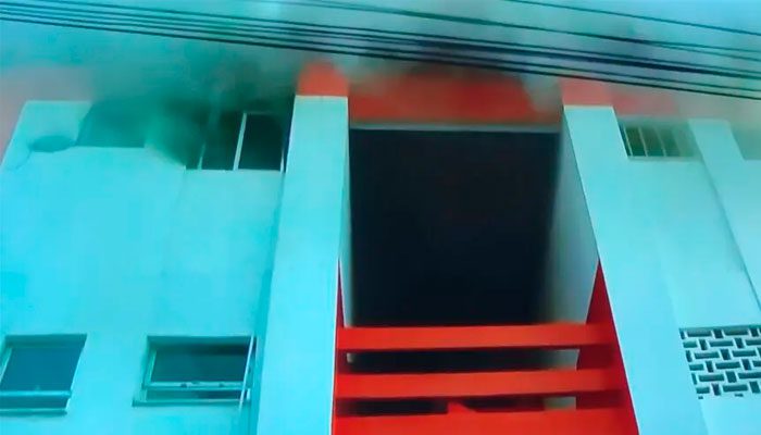 Incêndio atinge apartamento em condomínio na Vasco da Gama, em Salvador