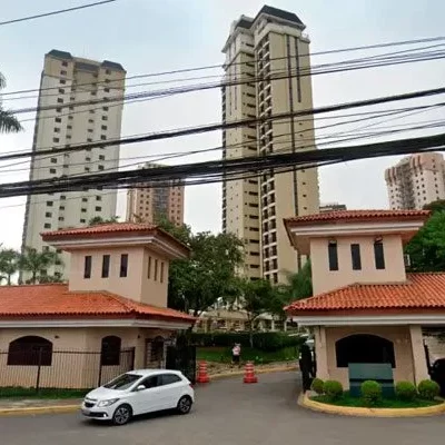 Fachada do condomínio Chácara Alto da Boa Vista, em São Paulo