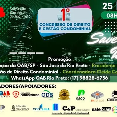 1º Congresso de Direito e Gestão Condominial