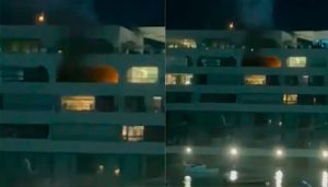 Incêndio atinge apartamento de luxo em condomínio na Contorno, em Salvador
