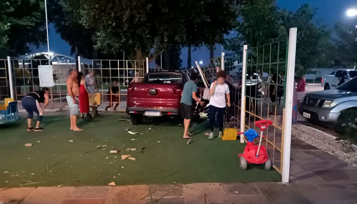 Mulher que atropelou criança em playground de condomínio em Timon é indiciada por homicídio culposo