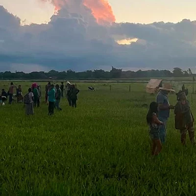 A área retomada fica em um terreno vizinho à populosa Reserva Indígena de Dourados