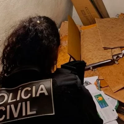 No dia 22 de agosto, policiais civis cumpriram mandados de busca na imobiliária Menino Deus