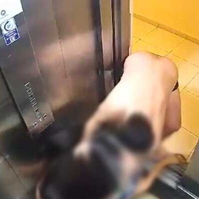 Polícia investiga homem flagrado ‘arrastando’ mulher pelos cabelos dentro de elevador em João Pessoa