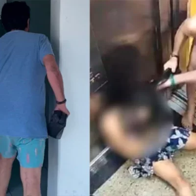 Advogado flagrado agredindo mulher em elevador passa por audiência de instrução em João Pessoa