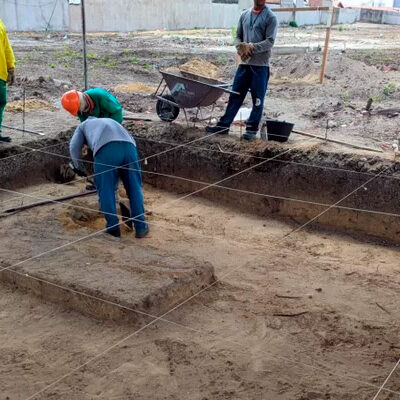 Sítio arqueológico com 43 esqueletos e mais de 100 mil peças é descoberto em obra de condomínio no Maranhão