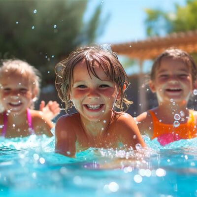 Férias: cuidados com crianças na piscina