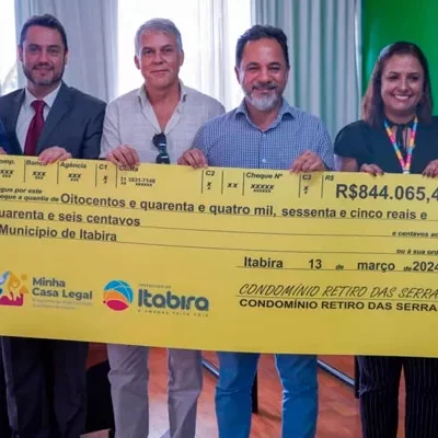 Regularização de condomínio resulta em mais de R$ 800 mil para a habitação social em Itabira