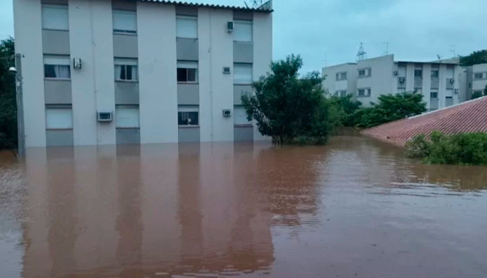 Dóris Hess compartilha situação no Condomínio Charrua em São Leopoldo no domingo