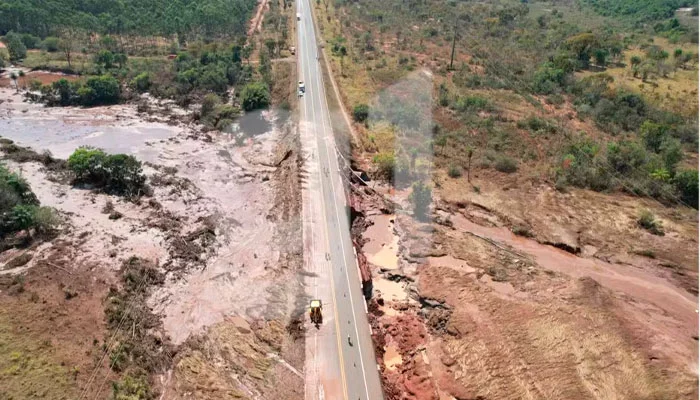 Barragem que rompeu em condomínio estava sem manutenção e com sistema de drenagem obstruído, diz órgão ambiental de MS-sindicolegal