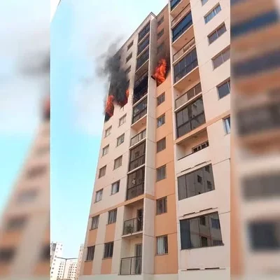 Entorno: casal e criança morrem durante incêndio em apartamento-sindicolegal