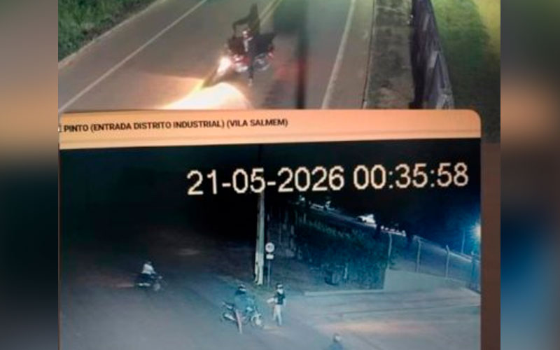 Dupla destrói câmeras com martelo e faca a mando de facção em MT-SINDICOLEGAL