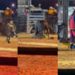 Peão é pisoteado por touro na ExpoVG e sofre fratura em três costelas
