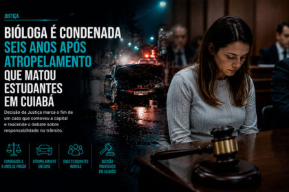 Bióloga é condenada seis anos após atropelamento que matou estudantes em Cuiabá-sindicolegal