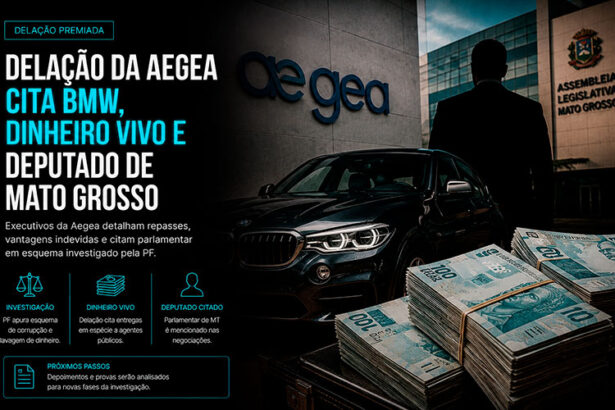 Delação da Aegea cita BMW, dinheiro vivo e deputado de Mato Grosso-sindicolegal