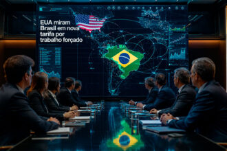 EUA miram Brasil em nova tarifa por trabalho forçado-sindicolegal