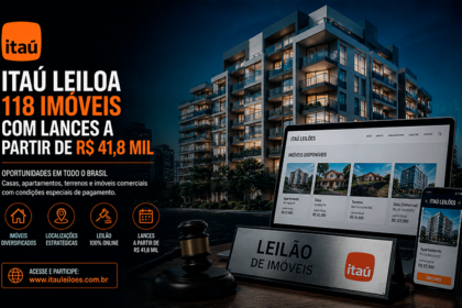 Itaú leiloa 118 imóveis com lances a partir de R$ 41,8 mil-sindicolegal