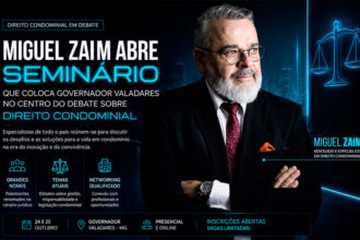 Miguel Zaim abre seminário que coloca Governador Valadares no centro do debate sobre Direito Condominial-sindicolegal