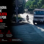 Vídeo flagra morte de motociclista atingido por caminhão-sindicolegal