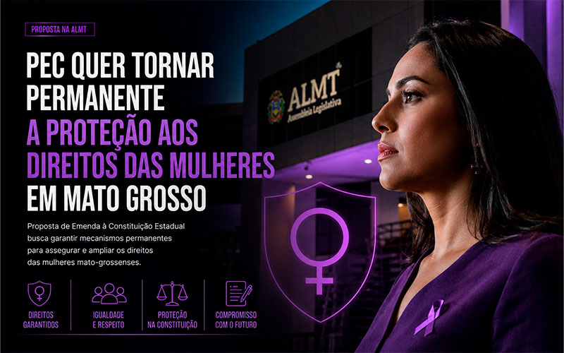 quer tornar permanente a proteção aos direitos das mulheres em Mato Grosso-sindicolegal