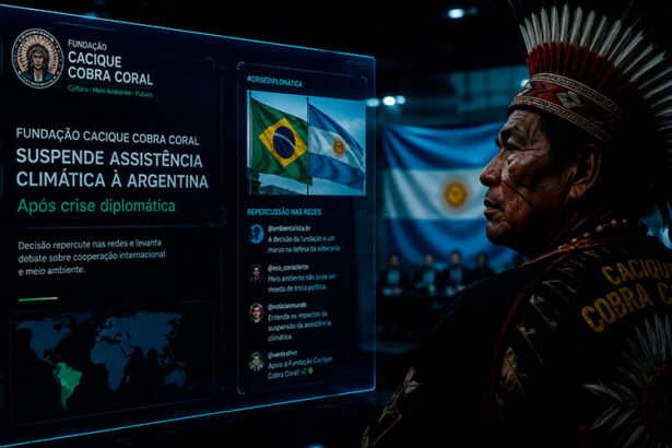 Fundação Cacique Cobra Coral suspende assistência climática à Argentina após crise diplomática; decisão repercute nas redes-sindicolegal