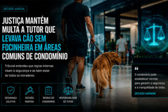 Justiça mantém multa a tutor que levava cão sem focinheira em áreas comuns de condomínio-sindicolegal
