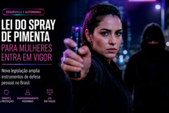 Lei do spray de pimenta para mulheres entra em vigor e amplia instrumentos de defesa pessoal no Brasil-sindicolegal