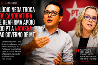 Lúdio nega troca de candidatura e reafirma apoio do PT a Natasha ao Governo de MT-sindicolegal