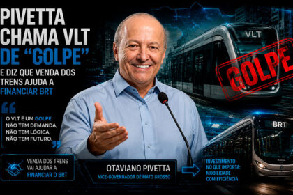 Pivetta chama VLT de “golpe” e diz que venda dos trens ajuda a financiar BRT-sindicolegal
