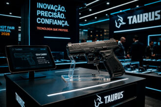Taurus apresenta novas tecnologias na Shot Fair Brasil 2026 e reforça aposta em inovação no mercado de armas-sindicolegal