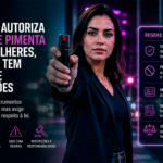 Nova lei autoriza spray de pimenta para mulheres, mas uso tem regras e restrições-sindicolegal