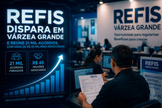 Refis dispara em Várzea Grande e reúne 21 mil acordos, com mais de R$ 45 milhões negociados-sindicolegal