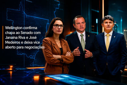 Wellington confirma chapa ao Senado com Janaina Riva e José Medeiros e deixa vice aberto para negociações-sindicolegal