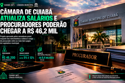 Câmara de Cuiabá atualiza salários e procuradores poderão chegar a R$ 46,2 mil-sindicolegal