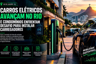 Carros elétricos avançam no Rio e condomínios enfrentam desafio para instalar carregadores-sindicolegal