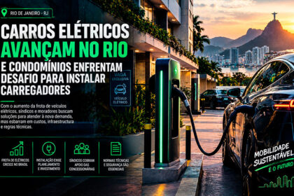 Carros elétricos avançam no Rio e condomínios enfrentam desafio para instalar carregadores-sindicolegal