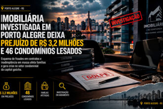 Imobiliária investigada em Porto Alegre deixa prejuízo de R$ 3,2 milhões e 46 condomínios lesados-sindicolegal