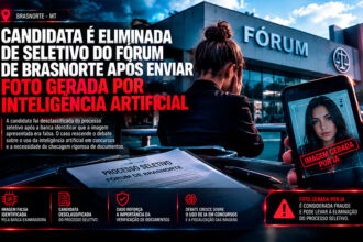 Candidata é eliminada de seletivo do Fórum de Brasnorte após enviar foto gerada por inteligência artificial-sindicolegal