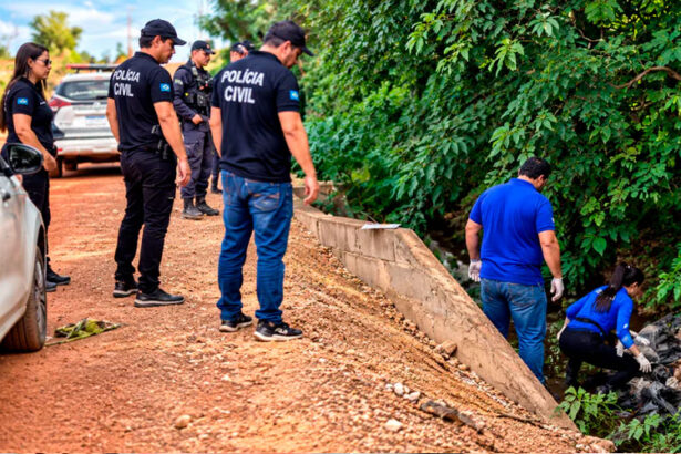 Homem é encontrado morto dentro de bueiro em Várzea Grande; tatuagem com nome Emanuel pode ajudar na identificação-sindicolegal