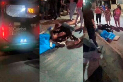 Idosa de 82 anos morre após ser atingida pelo próprio ônibus durante desembarque em Cuiabá-sindicolegal