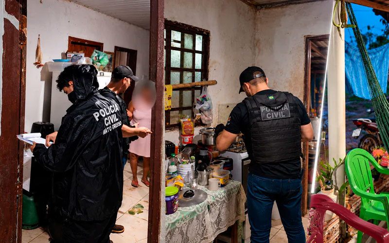 Polícia mira suspeitos de invadir fazenda em busca de ouro e causar prejuízo de R$ 100 mil em MT-sindicolegal